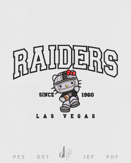 Hello Kitty x Raiders (Applique Included)