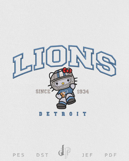 Hello Kitty x Lions (Applique Included)