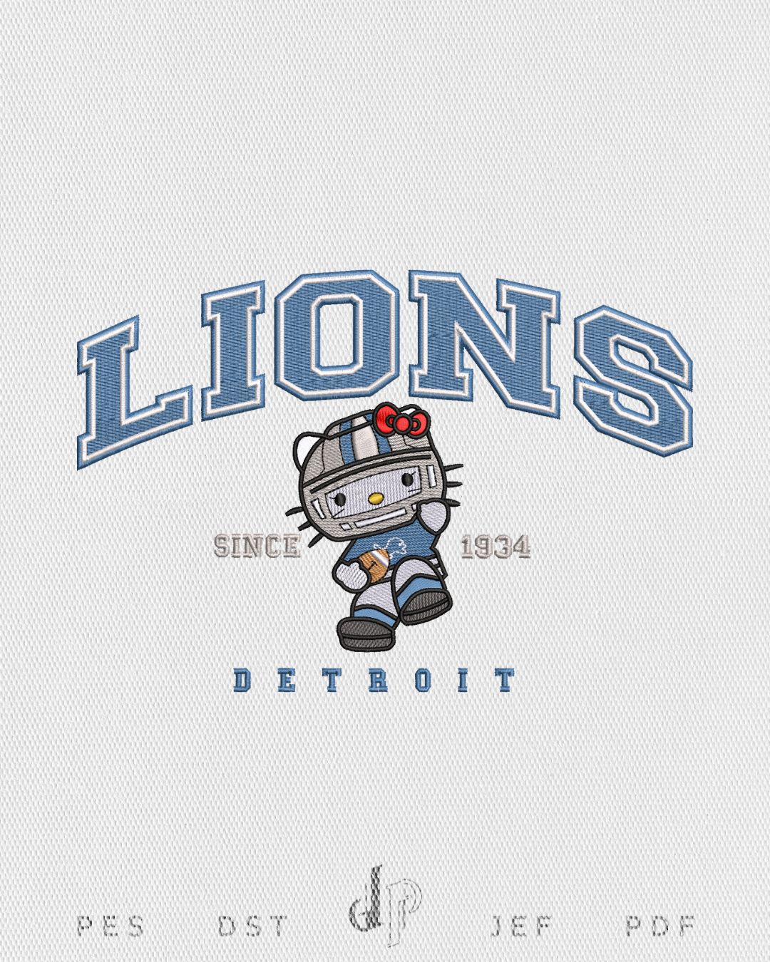 Hello Kitty x Lions (Applique Included)