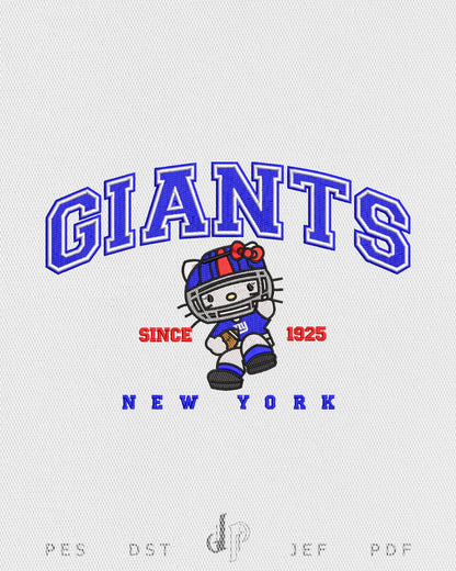 Hello Kitty x Giants (Applique Included)