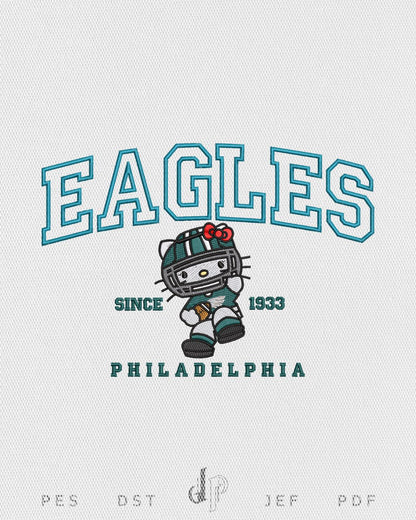 Hello Kitty x Eagles (Applique Included)