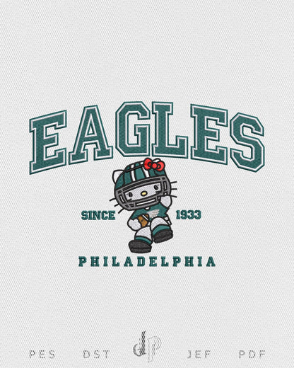 Hello Kitty x Eagles (Applique Included)