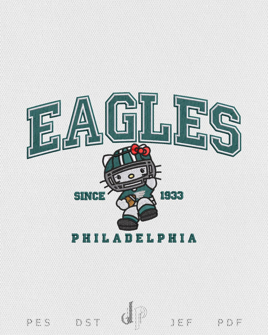Hello Kitty x Eagles (Applique Included)
