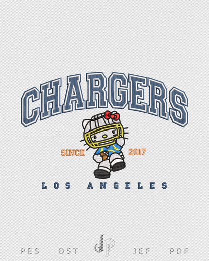 Hello Kitty x Chargers (Applique Included)