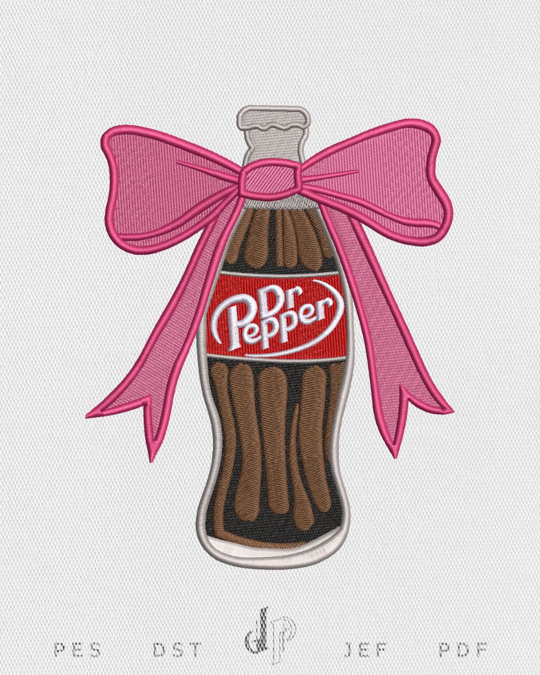 Dr Pepper Bottle Bow