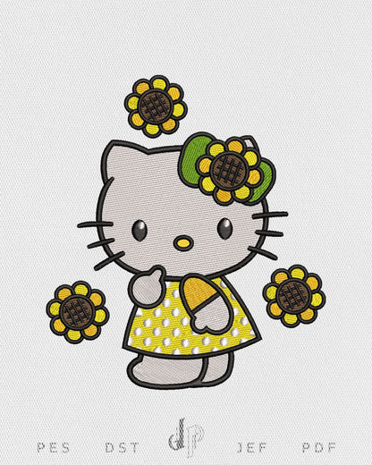 Hello Kitty Sunflower