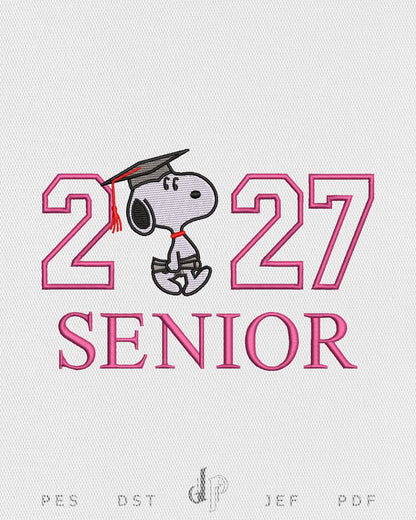 Snoopy Senior 27 Applique