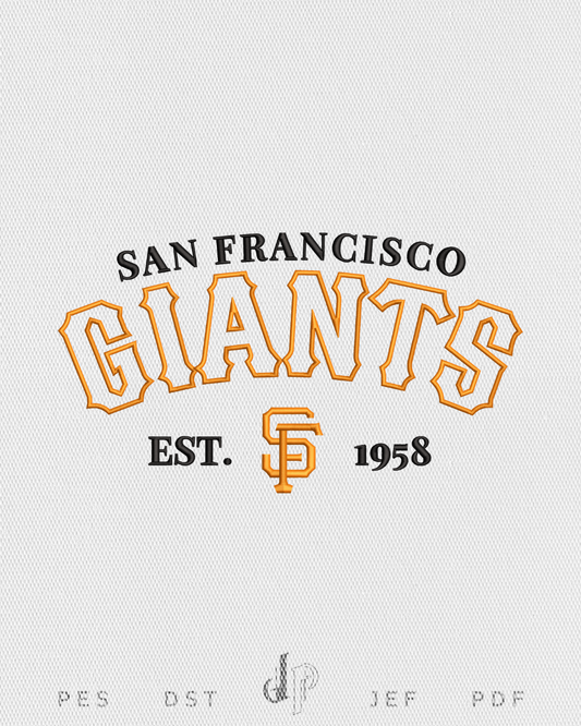 SF Giants Applique