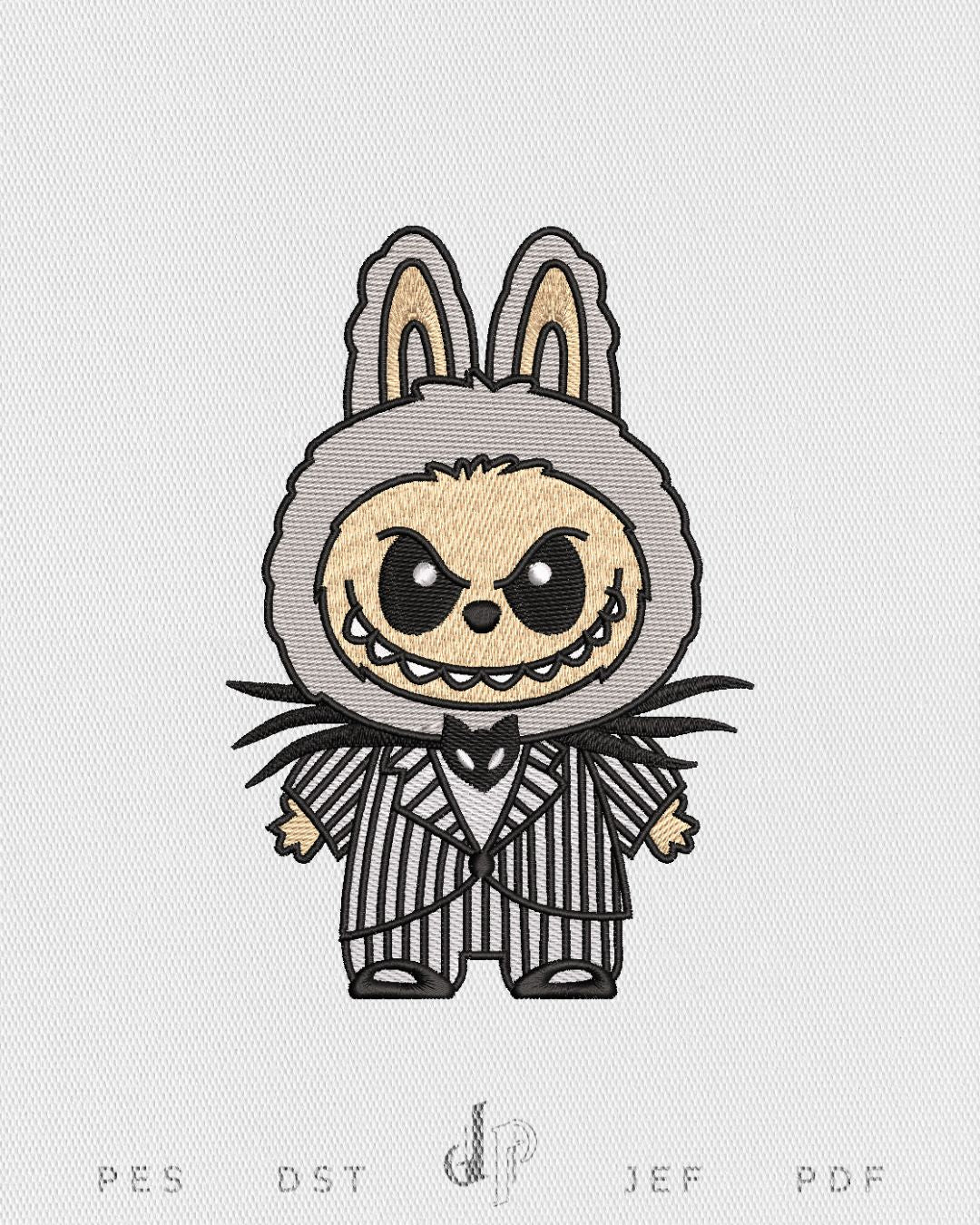 Labubu Jack Skellington