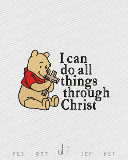 Pooh x All Things Through Christ