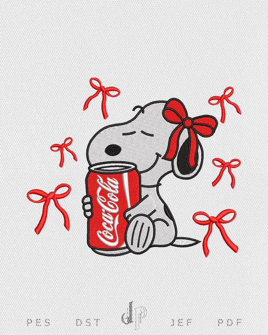 Snoopy Bow x Coca Cola