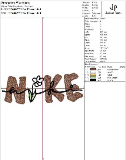 Nike Flower