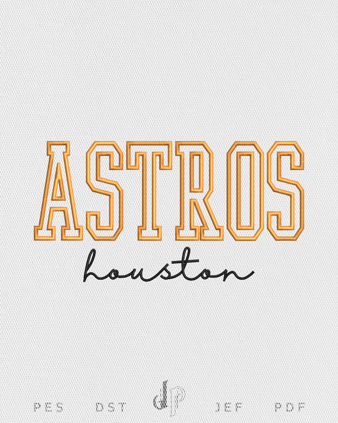 Astros Applique