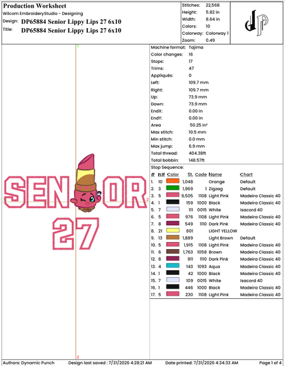 Senior Shopkins Lippy Lips 27