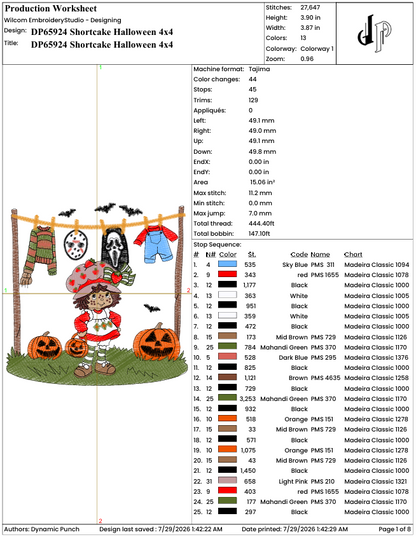 Strawberry Shortcake Halloween