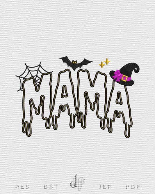 Mama Halloween Applique