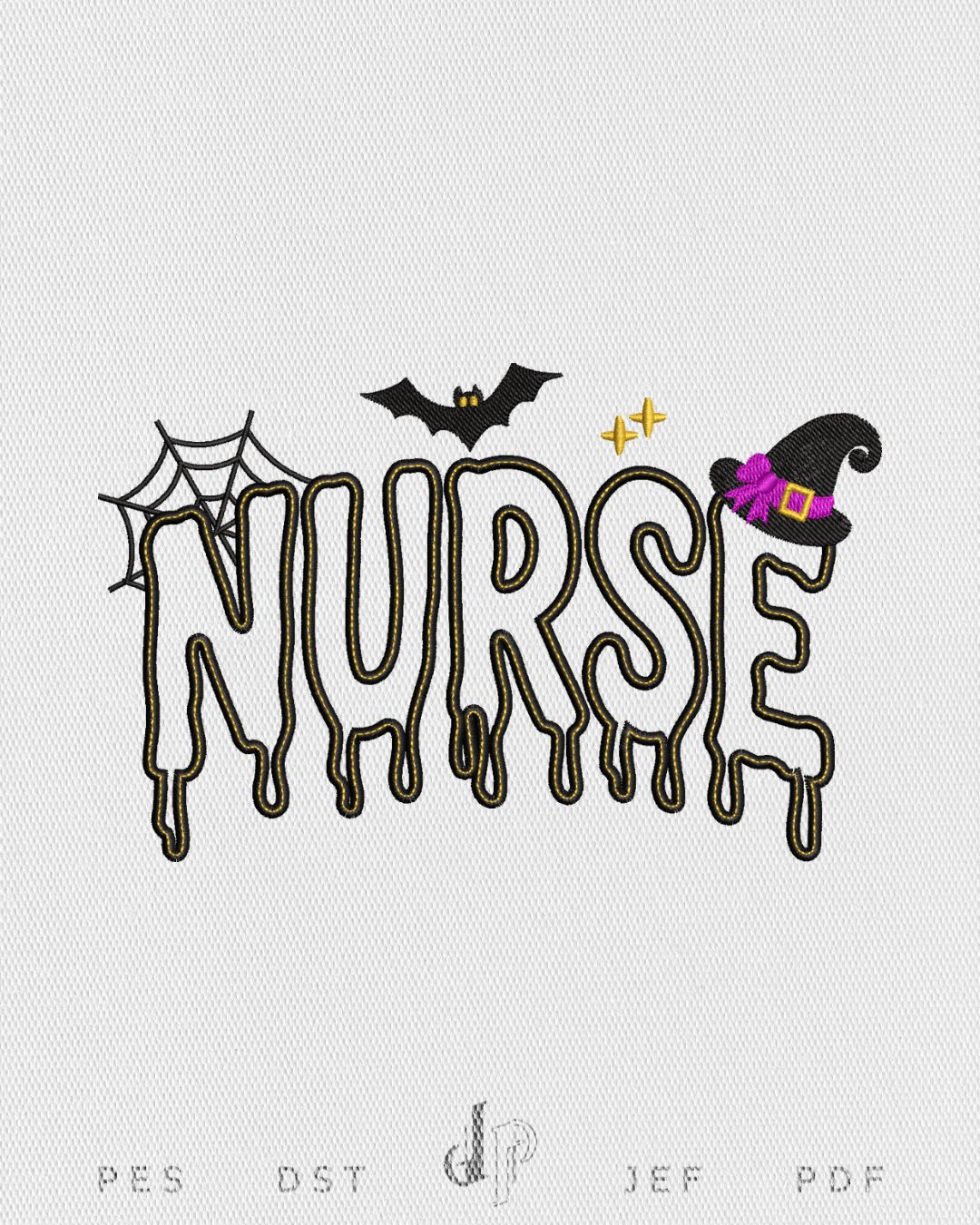 Nurse Halloween Applique