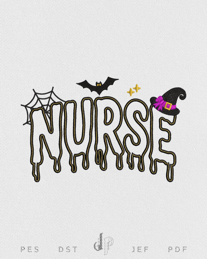 Nurse Halloween Applique