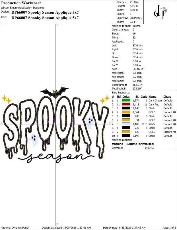 Spooky Season Applique