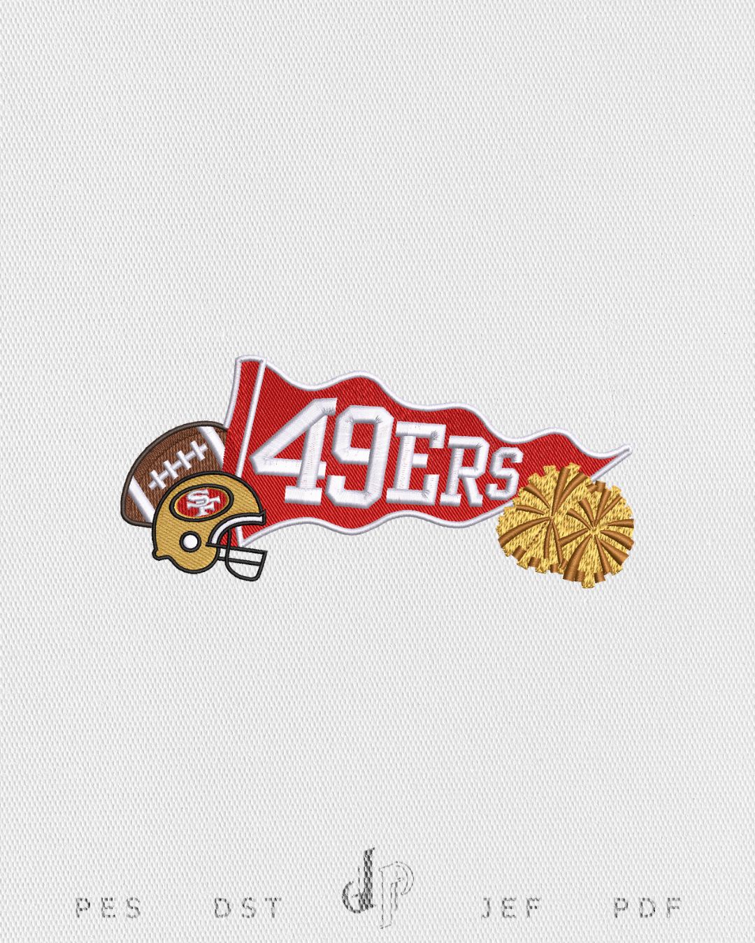 SF 49ers Pennant