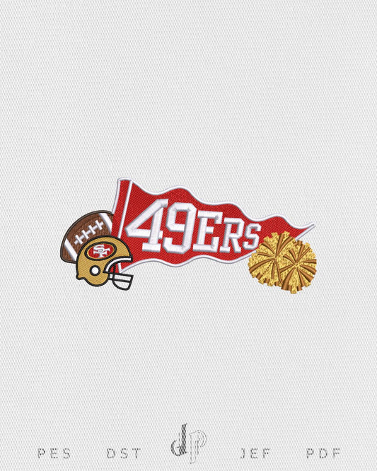 SF 49ers Pennant