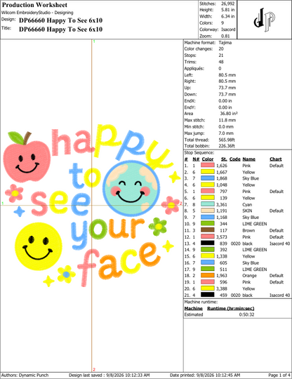 Happy To See Your Face