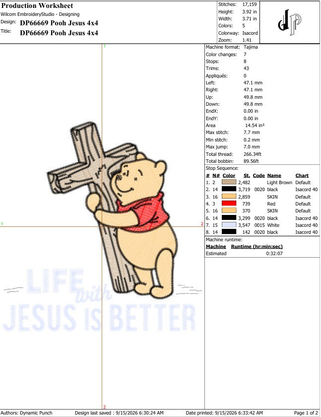 Life With Jesus x Pooh