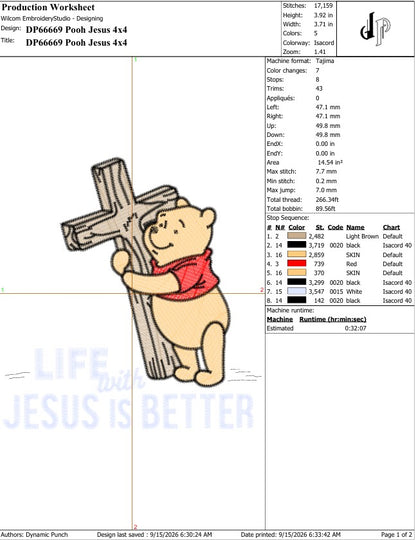 Life With Jesus x Pooh