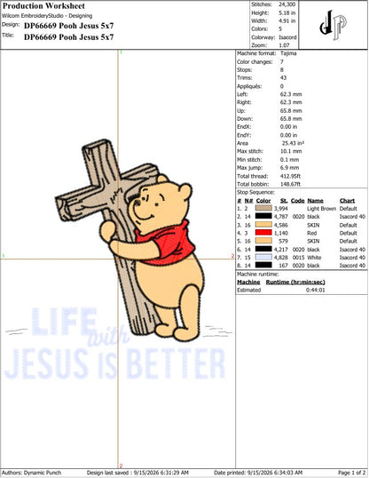 Life With Jesus x Pooh