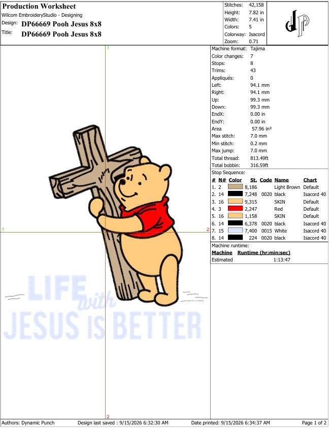 Life With Jesus x Pooh