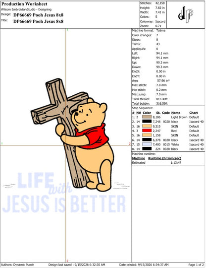Life With Jesus x Pooh