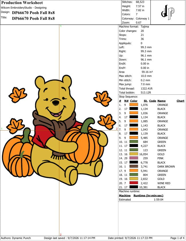 Pooh x Fall