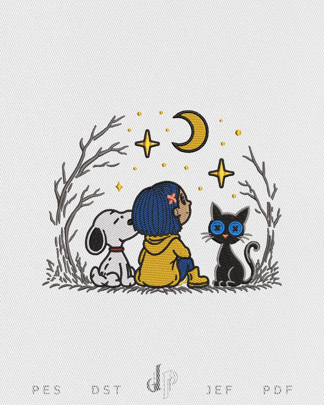 Snoopy Coraline Halloween