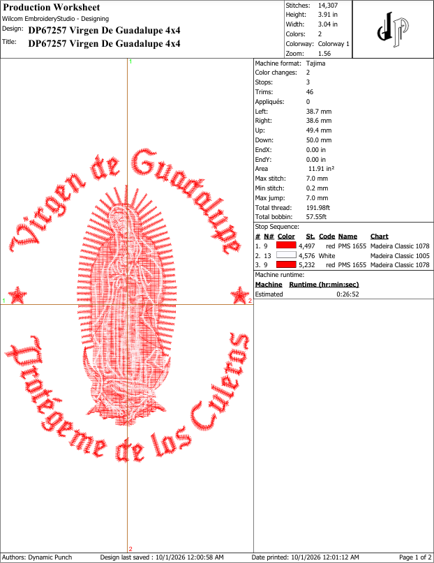 Virgen De Guadalupe