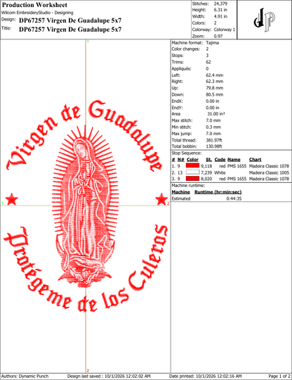 Virgen De Guadalupe