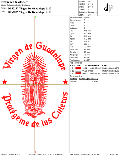 Virgen De Guadalupe