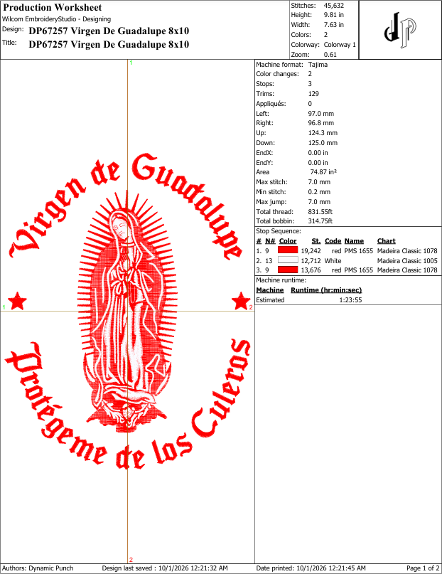 Virgen De Guadalupe