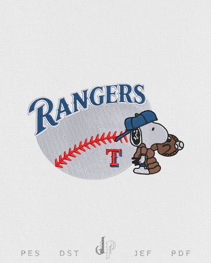 Snoopy Texas Rangers