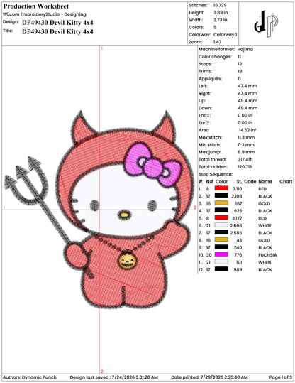Hello Kitty Devil