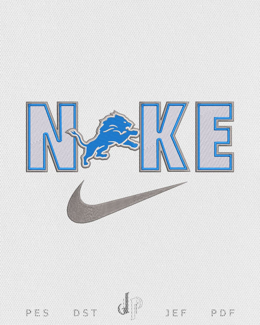 Nike x Detroit Lions (Applique Included)