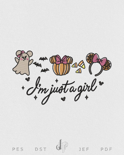Just A Girl Halloween