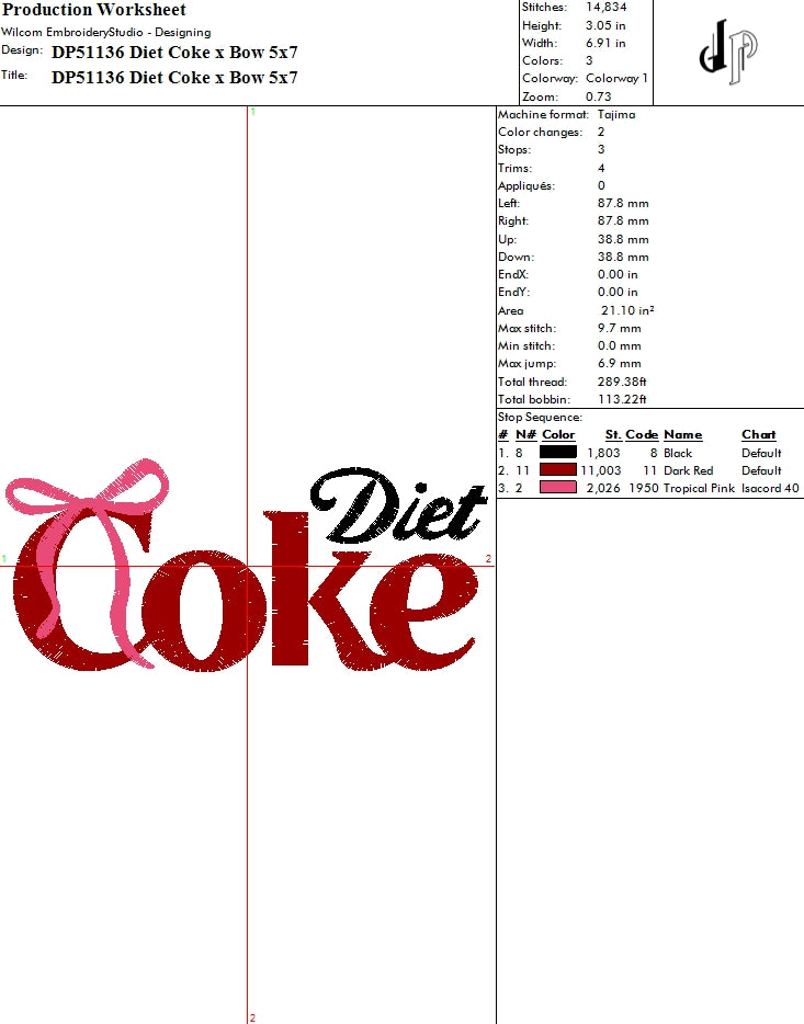 Diet Coke x Bow