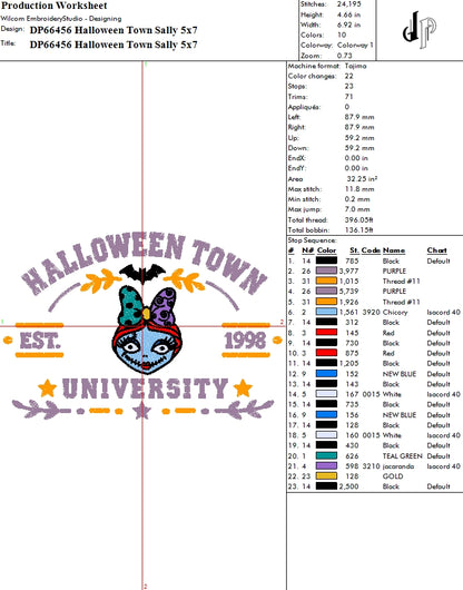 Halloween Town Sally