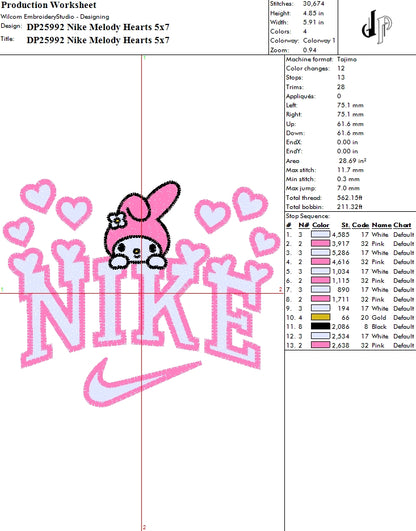 Nike Melody Hearts