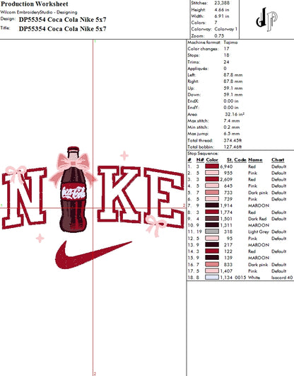 Coca Cola Nike