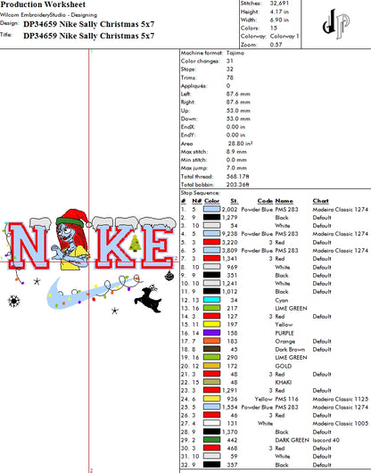 Nike Sally Christmas