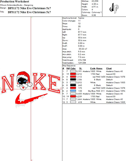 Nike Eve Christmas