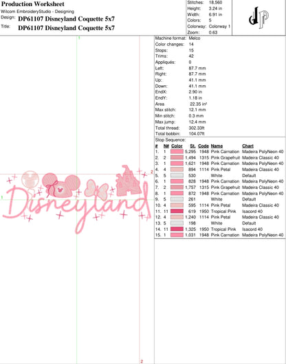 Disneyland Coquette