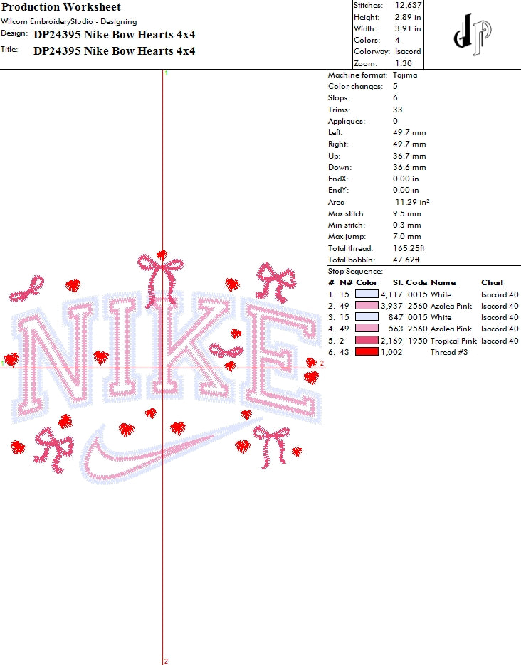 Nike Bow Hearts