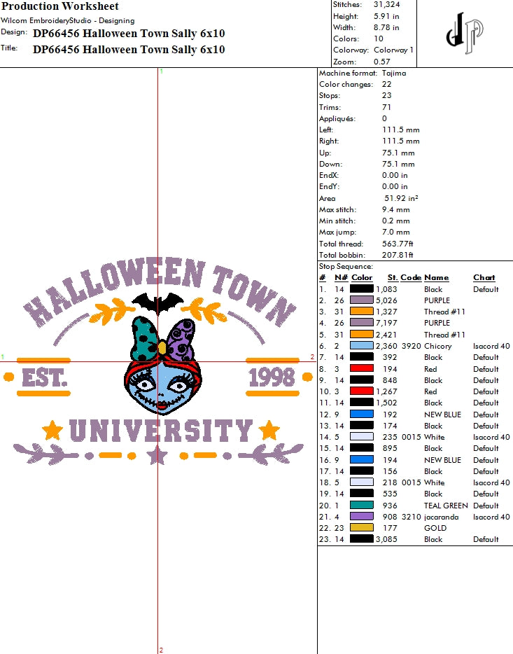 Halloween Town Sally